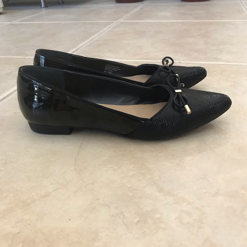 Black Alfani flats